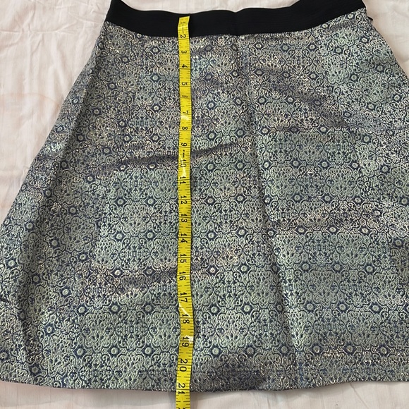 Narciso Rodriguez for design nation brocade gold black skirt, size 4. EUC. - Picture 9 of 10